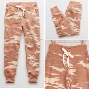 Aerie camo joggers